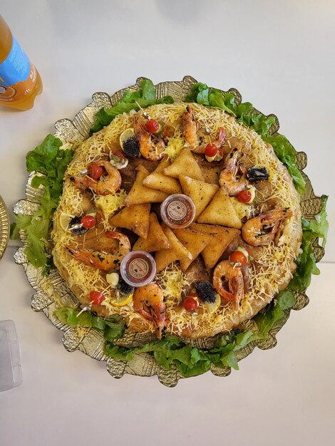 Moroccan fish pastilla