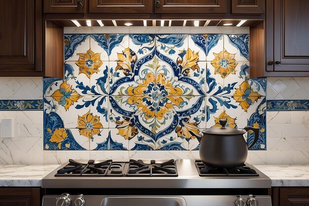 Foto accento marocchino backsplash per piastrelle