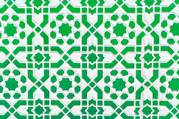 Moroccan tile, traditional seamless pattern