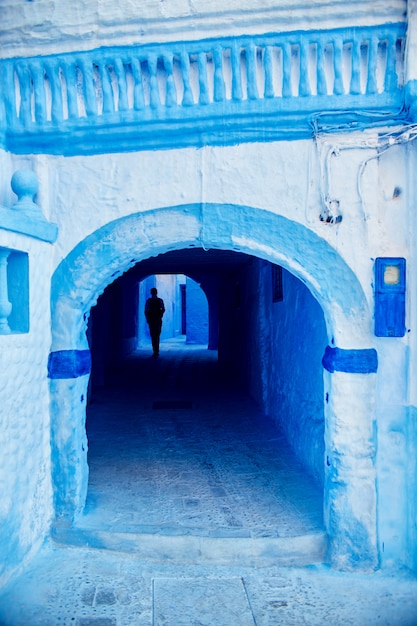 Morocco is the blue city of Chefchaouen