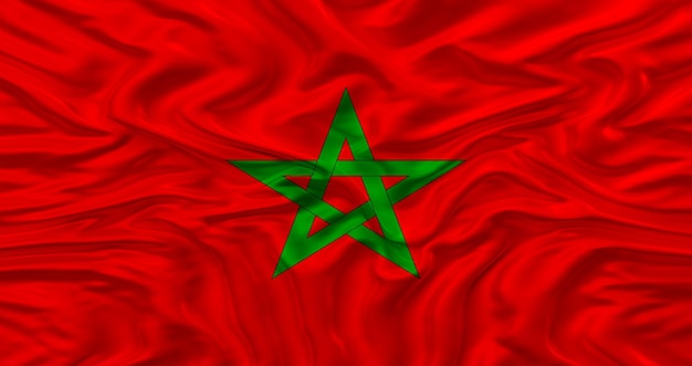 Morocco national flag.