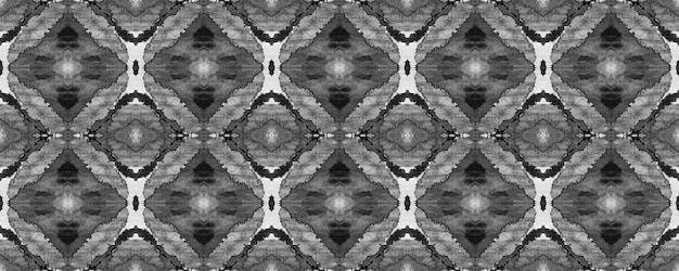 Morocco Retro Texture. Black and White Vibrant Geometric Swimwear Pattern. Ethnic Seamless Pattern. Geo Portugese Ikat Rapport. Watercolor Ethnic Design. Summer Mosaic Background.