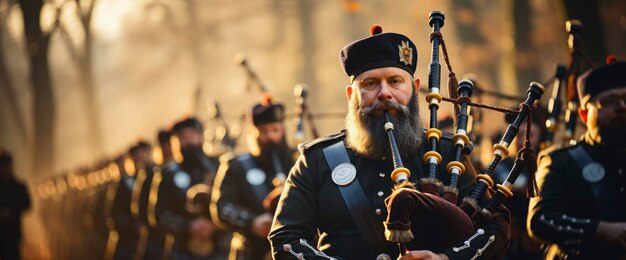 Foto morristown nj usa 10 marzo bagpipers hd sfondo carta da parati