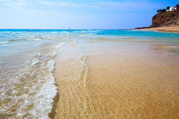 Morro Jable strand Fuerteventura Canarische eilanden