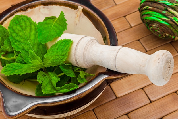 Mortar and pestle