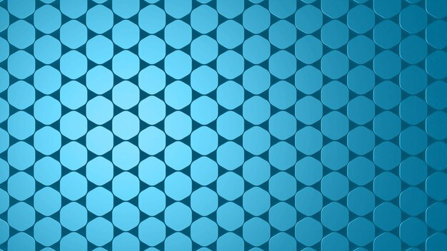 Mosaic Blue Shiny Glowing Effects Abstract background design