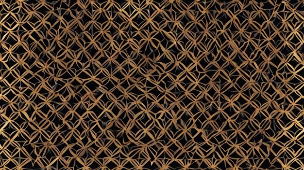 Foto mosaico a pattern senza cuciture nero simmetrico