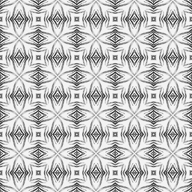 Photo mosaic seamless pattern black and white fabulous