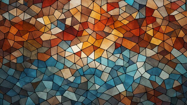 Mosaic and Tessellations background