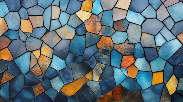 Mosaïek en Tessellaties achtergrond