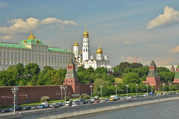 Moscow Kremlin and Moscow river