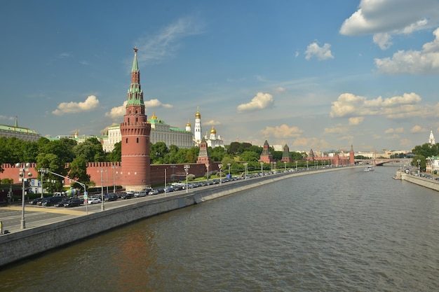 Moscow Kremlin and Moscow river