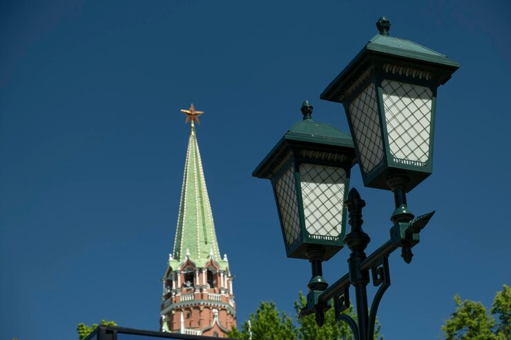Московский Кремль Красная Площадь Москва Россия Путин Москва Стена