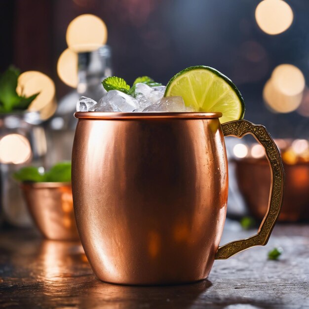 Photo moscow mule cocktail