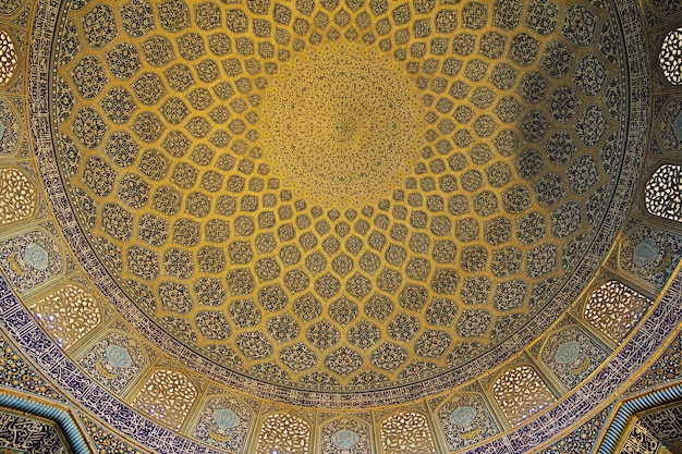 Moskee op het Naqsh-e Jahan-plein in Isfahan, Iran