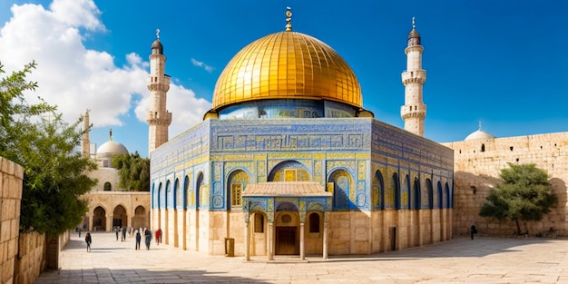 Moskee van Alaqsa in de Oude Stad van Jeruzalem