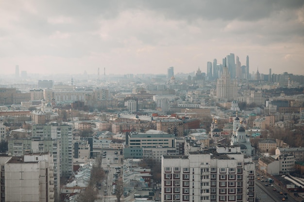 Moskou Stad en aangrenzende gebieden. Centrum van Moskou, Rusland.