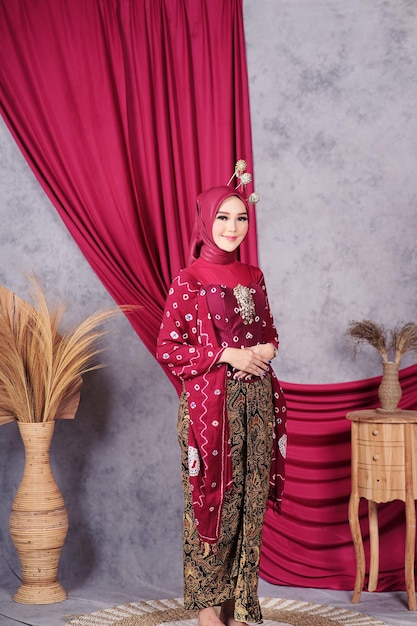 Photo moslem wedding couple