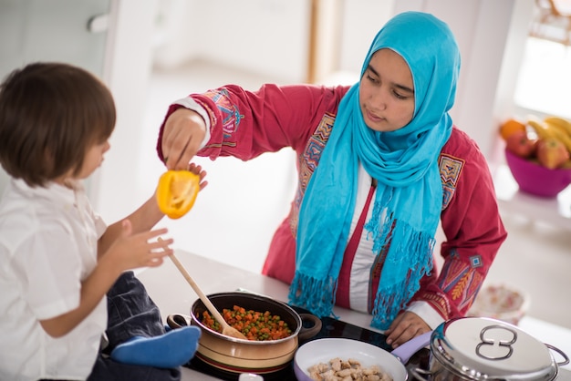 Moslim traditionele vrouw