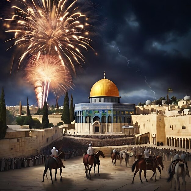 mosque AlAqsa Jerusalem AI