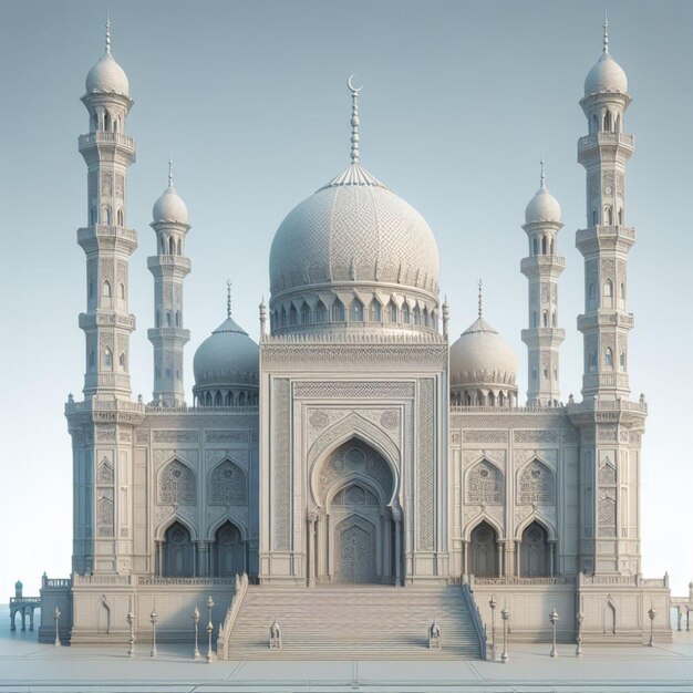 mosque amazind 3d