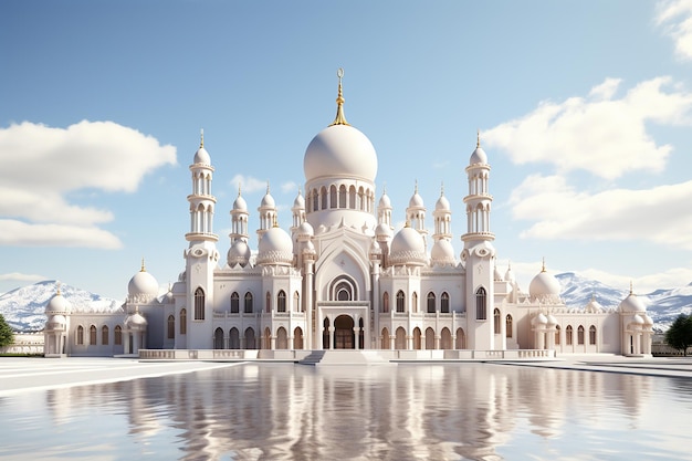 Мечеть подходит для празднования исламских праздников