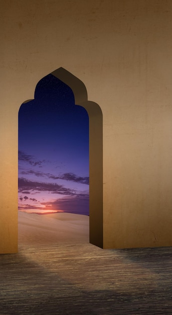 Дверь мечети