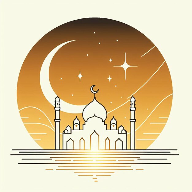 mosque icon design