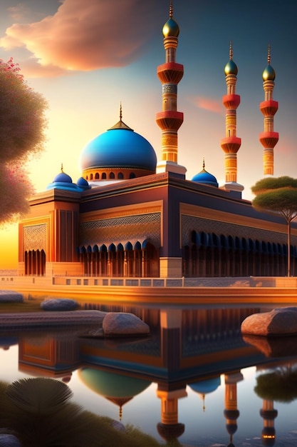 Mosque illustration