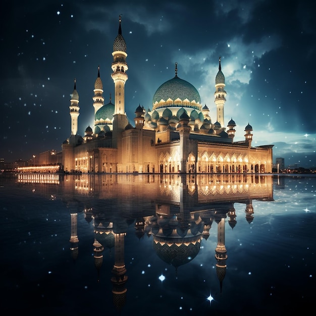 mosque islamic background ramadan