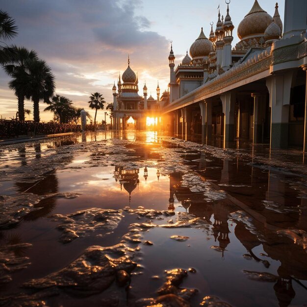 Mosque Mirage Melody Islamic Mosque Photo