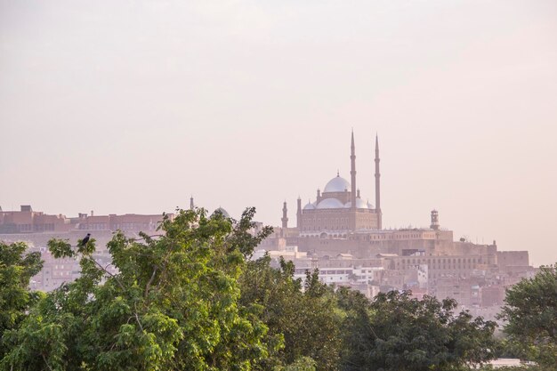 Mosque of Muhammad Ali in the heart of the Citadel in Cairo, Egypt