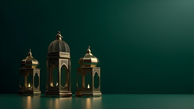 mosque at night lantern