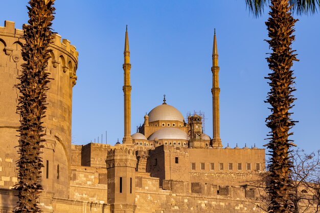 Mosque of Saladin Citadel Salah ElDeen square Cairo Egypt