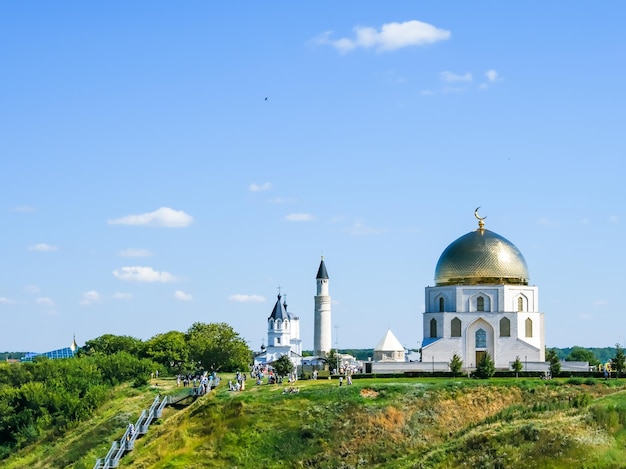 Mosque on the Volga Mosque in Russia Bulgarians Mosque in the village of Bolgar