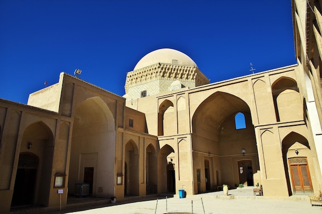 Foto la moschea della città di yazd, in iran