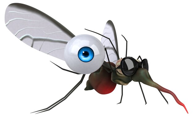 Mosquito - 3D Illustration