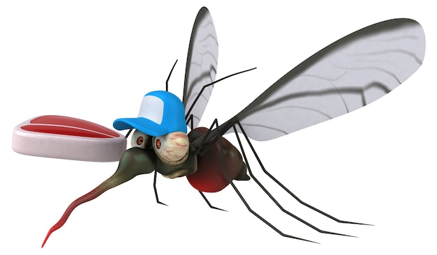 Mosquito - 3D Illustration