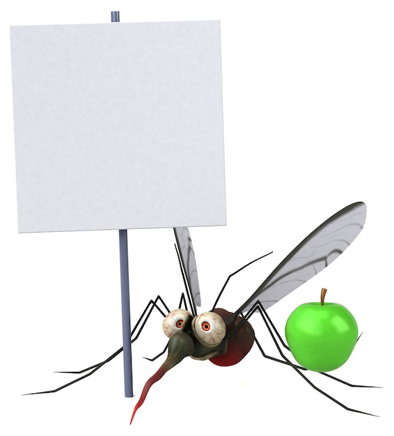 Mosquito - 3D Illustration