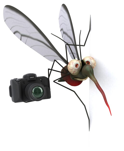 Mosquito - 3D Illustration