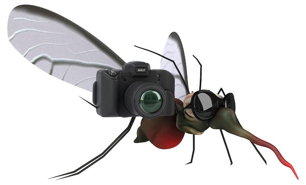 Mosquito - 3D Illustration