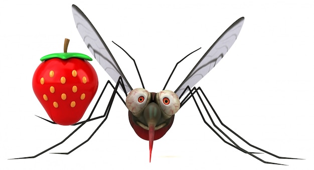 Mosquito - 3D Illustration