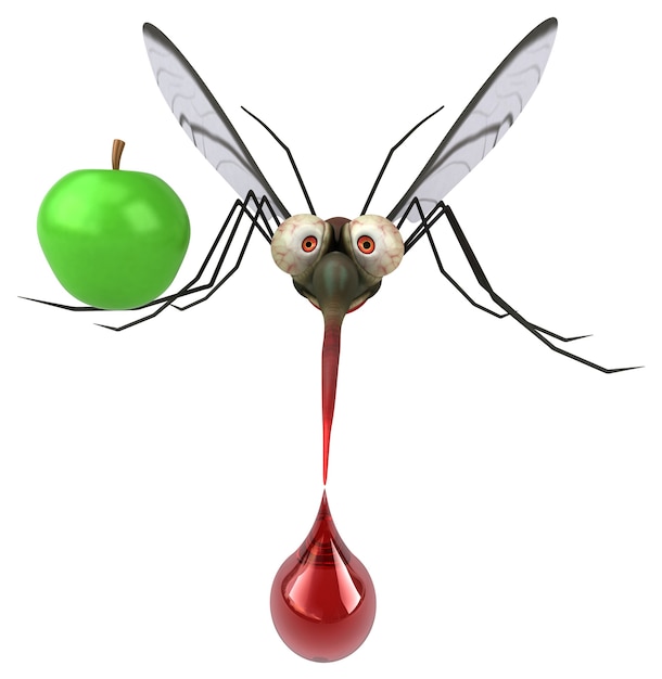 Mosquito - 3D Illustration