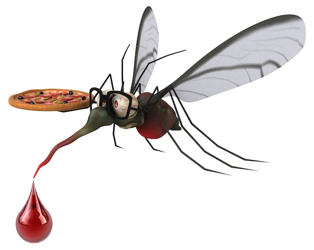 Mosquito - 3D Illustration