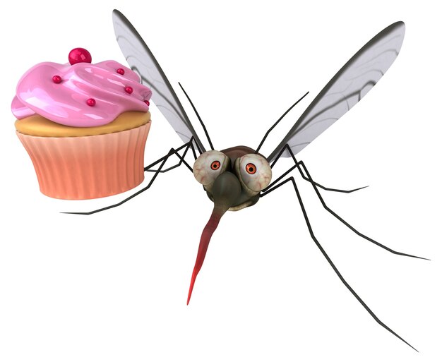 Mosquito - 3D Illustration