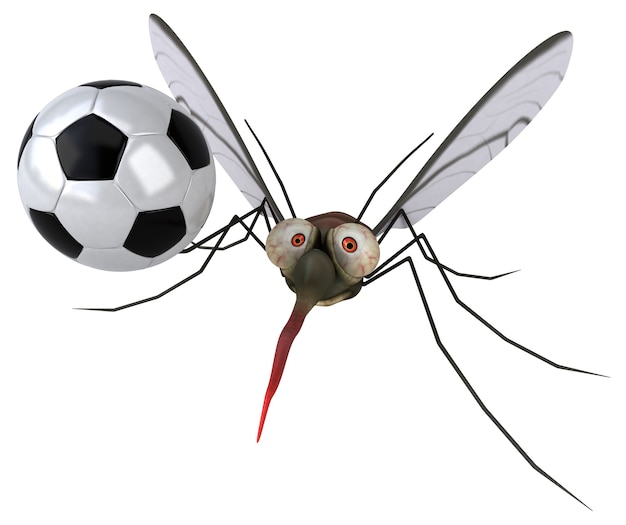 Mosquito - 3D Illustration