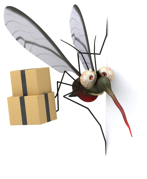 Mosquito - 3D Illustration