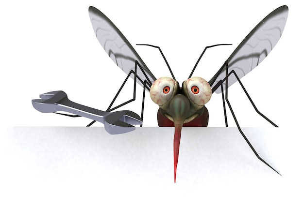 Mosquito - 3D Illustration