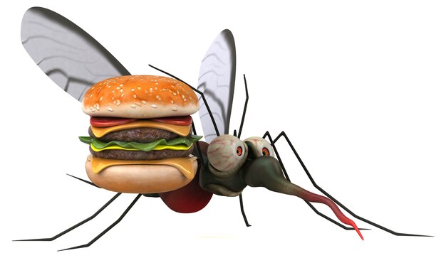 Mosquito - 3D Illustration