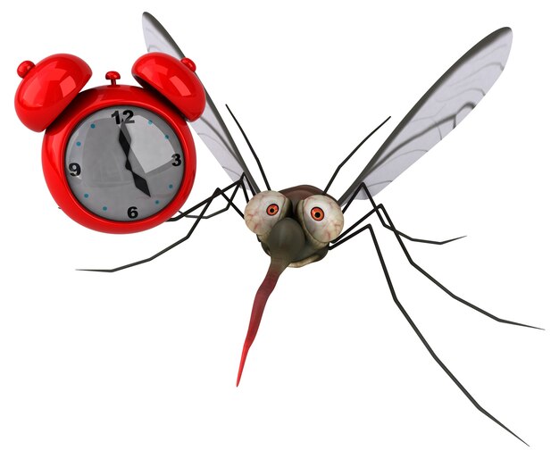 Photo mosquito illustration